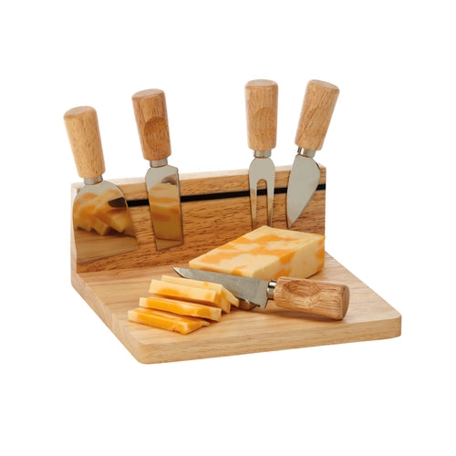 Cheese Board Set with 5 Tools