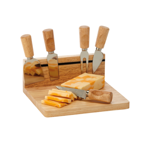 Cheese Board Set with 5 Tools