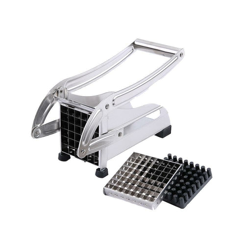 French Fries and Potato Cutter