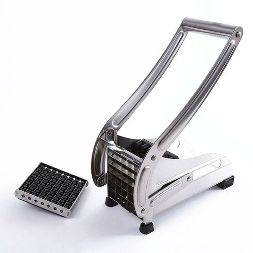 French Fries and Potato Cutter